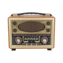Bayındır Elektronik M-2027BT  Bluetooth Hoparlör Nostaljik Portatif Radyo
