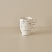 Bella Maison Coffeeaholic Espresso 2'li Set Siyah 105 CC Siyah