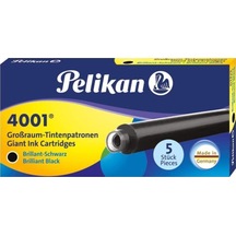 4001 Dolmakalem Kartuşu Dev Siyah 5 Li Paket Pl310615ktsı Çok Renkli