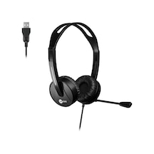 Ht106 Usb Kablolu Mikrofonlu Kulak Üstü Kulaklık - Pc, Laptop, Tablet, Telefon Uyumlu, Ergonomi