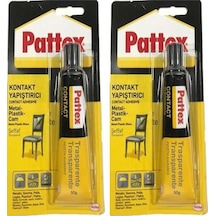 Pattex Universal Kontak Yapıştırıcı Metal Plastik Cam 50ml 2 Adet
