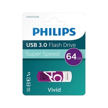 Philips Vivid Fm64fd00b/00 64gb Usb 3.0 Flash Bellek