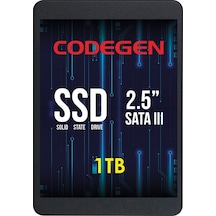 CODEGEN 1TB CDG-1TB-SSD25 560- 500MB/s SSD SATA-3 Disk