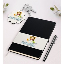 Kişiye Özel Psikolog Siyah Defter Kalem Ve Anahtarlık Seti N11.10824