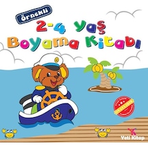 Boyama Kitabı 2-4 Yaş - Yqbx-637433