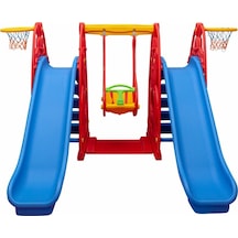 Sevimli Teddy Kaydıraklı Salıncak Set C Çoklu Renk