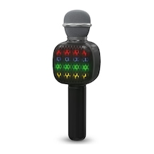 Polosmart FS59 Karaoke Bluetooth Aux Usb Sd Kart Girişli Mikrofon Siyah