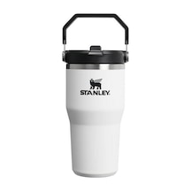 Stanley The Iceflow Flip Straw 2.0 Tumbler 0.59l / 20oz Chalk Termos-32962 Beyaz
