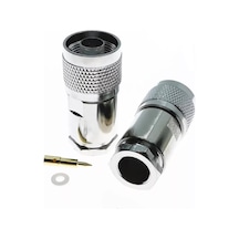 N Erkek Lmr400-Rg8 Screw On Type Rf Konnektör Nm400