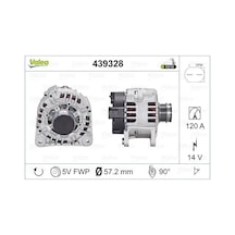 VALEO 439328 ALTERNATÖR GOLF III IV POLO PASSAT CADDY II TRANSPOR