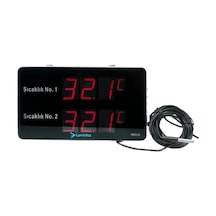 Luvinka Tr933a Dijital İç & Dış Sıcaklık Ölçer Alarm-25cm Ekran