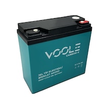 Voole 12v 24 Ah Elektrikli Bisiklet Aküsü Deep Cycle Uzun Ömürlü 181 77 170 6.60 Kg Carbon