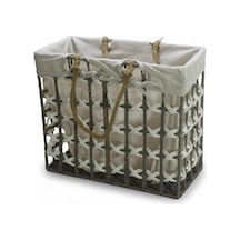 Masa Üstü Tel Sepet Yumuşak Gri 22 X 8 Cm Çok Renkli