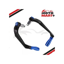 Honda Pcx160 Karbon Desenli Manet Koruma Mavi Mktr0119