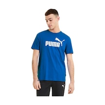 Puma Ess Logo Tee Erkek Günlük Tişört 58666658 Mavi 58666658 Mavi