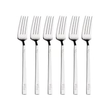 Yiğitsan Şehzade Elif 6Lı Tatlı Çatal-304 Çelik Gümüş