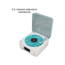 Tek Kablosuz Bluetooth Hoparlör Mavi Najmaddin