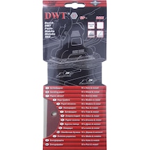 DWT SP-320SSM Dikdörtgen Delikli Zımpara Kağıdı 93 x 230 MM 320 Kum