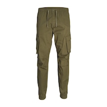 Jack & Jones Jpstkane Jjnoah Kargo Pantolon 12242264 Olive Night Siyah