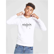Tshirthane Jahreszeiten Almanya Black Metal Heavy Baskılı Unisex Çocuk Sweat (534659601) Beyaz