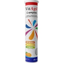 Vitagil C-Omplex Vitamin C Vitamin D Çinko 20 Efervesan Tablet