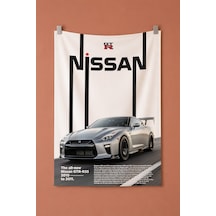 Nissan Gtr R35 Dekoratif Duvar Örtüsü Duvar Halısı Reaste