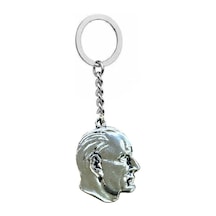 Atatürk Büst Figürlü Metal Unisex Anahtarlık