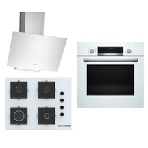 Bosch HBF534EW3T - HBF534EW3T - DWK64PJ20T -3'lü Ankastre Set