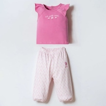 U.s. Polo Assn Kız Bebek Takım 3017 Pembe