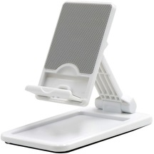 Cbtx Evrensel Cep Telefonu Tutucu Standı Masa Montajı Tablet Katlanır Koltuk Standı Braketi Desteği - Beyaz