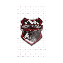 CRF 3D Damla Sticker