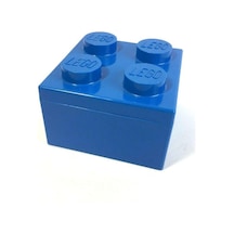 LEGO Storage 853235 2X2 Blue Food Box