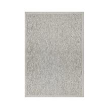 Eko Halı Ventura Vnt 2704 Grey Bordür Grey Sisal Görünümlü İç Ve Dış Mekan Uyumlu Hav Vermeyen Moder