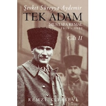 Tek Adam Cilt 2 Büyük Boy - Mustafa Kemal 1919-1922 - Yqbx-668524