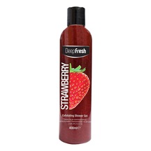 Peeling Etkili Arındırıcı Duş Jeli 400 Ml Çilek Açık Mavi