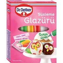 Süsleme Glazürü 4 Çeşit X 19 Gr.