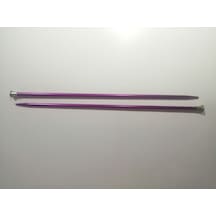 Abarta 4,5mm Renkli Metal Örgü Çocuk Şişi 25cm-mor 1 Adet