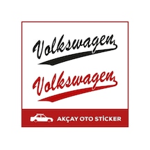 Volkswagen Sticker Volkswagen Yazı Sticker Araba Sticker
