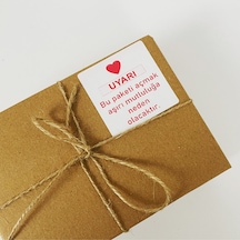 Yapışkanlı Sticker Etiket 6x6 Cm 100 Adet