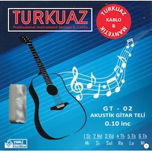 Turkuaz Gt-02 Akustik Gitar Teli Takım Tel