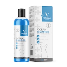 VETDELUXE Dog Shampoo Ocean Köpekler İçin Okyanus Kokulu Özlü Şampuan 200 ml