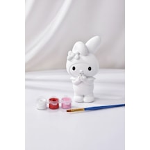 My Melody Boyama Seti 3 Renk Boya Ve Fırça Çocuklara Ve Sevgililere Özel