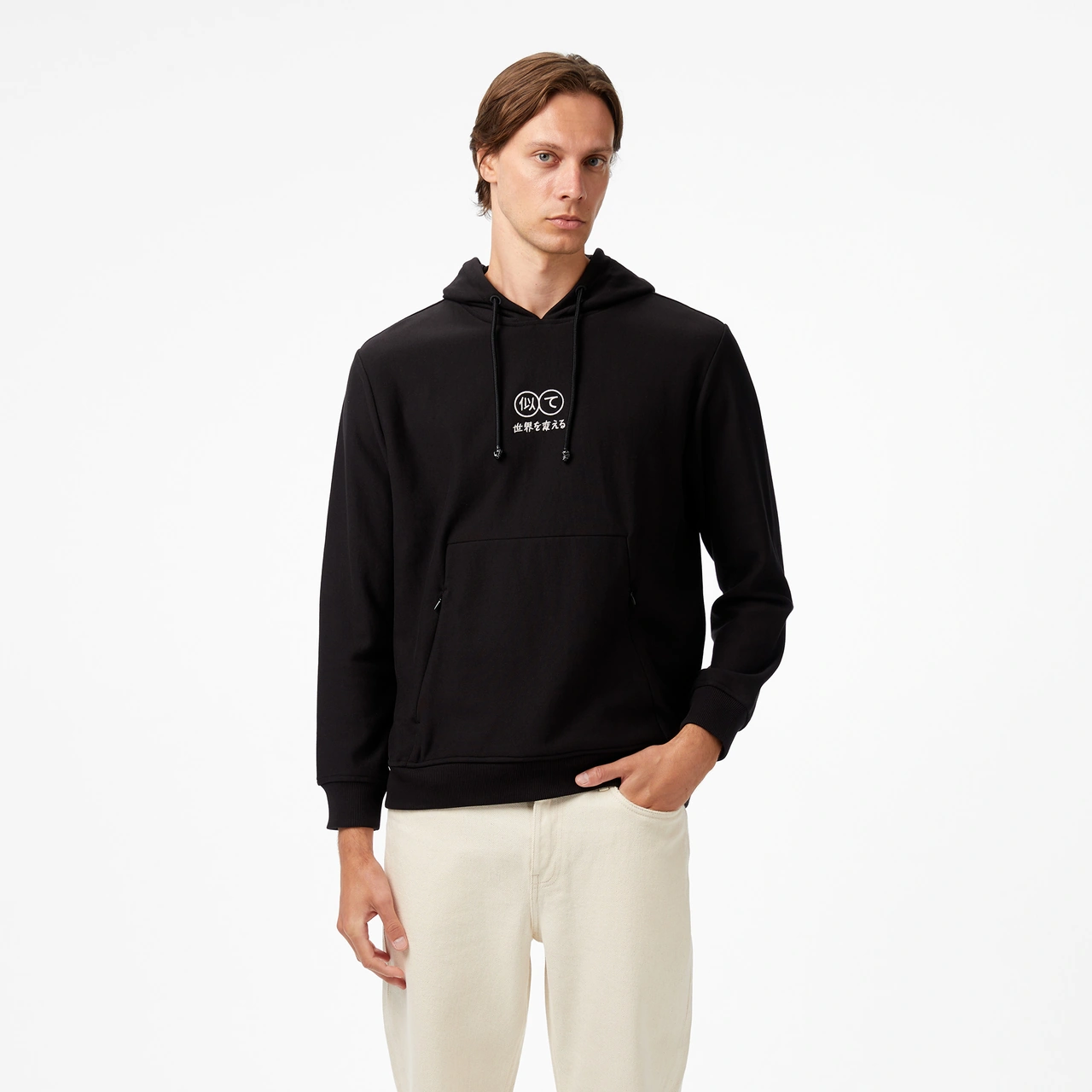 Unıted4 Erkek Siyah Sweatshirt Duncan Siyah