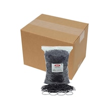 Ekoset 70mm Siyah Renkli Kauçuk Paket Ambalaj Lastiği 12Kg Koli