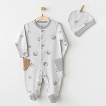 Andywawa Ac26104 Hello Autumn Tulum Takım Gri Grey