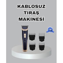 Mey İthalat Çelik Bıçaklı Unisex Şarjlı Tıraş Makinesi Sessiz Motor, Kablosuz Ve Ayarlanabilir