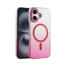 Newface Apple İphone 16 Glossy Magsafe Kapak - Pembe