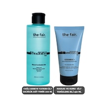 The Fair Yağlı Akneye Yatkın Cilt Salisilik Asit Tonik 200 ML + Hassas ve Kuru Ciltler için Temizleme Jeli 150 ML