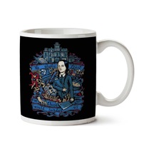 Wednesday Addams We Gladly Feast The Addams Family İki Tarafı Baskılı Kupa Bardak