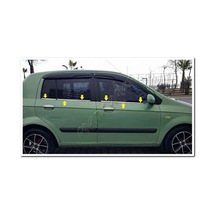 Hyundai Getz Krom Cam Çıtası 2002-2011 6 Parça Paslanmaz  Çelik